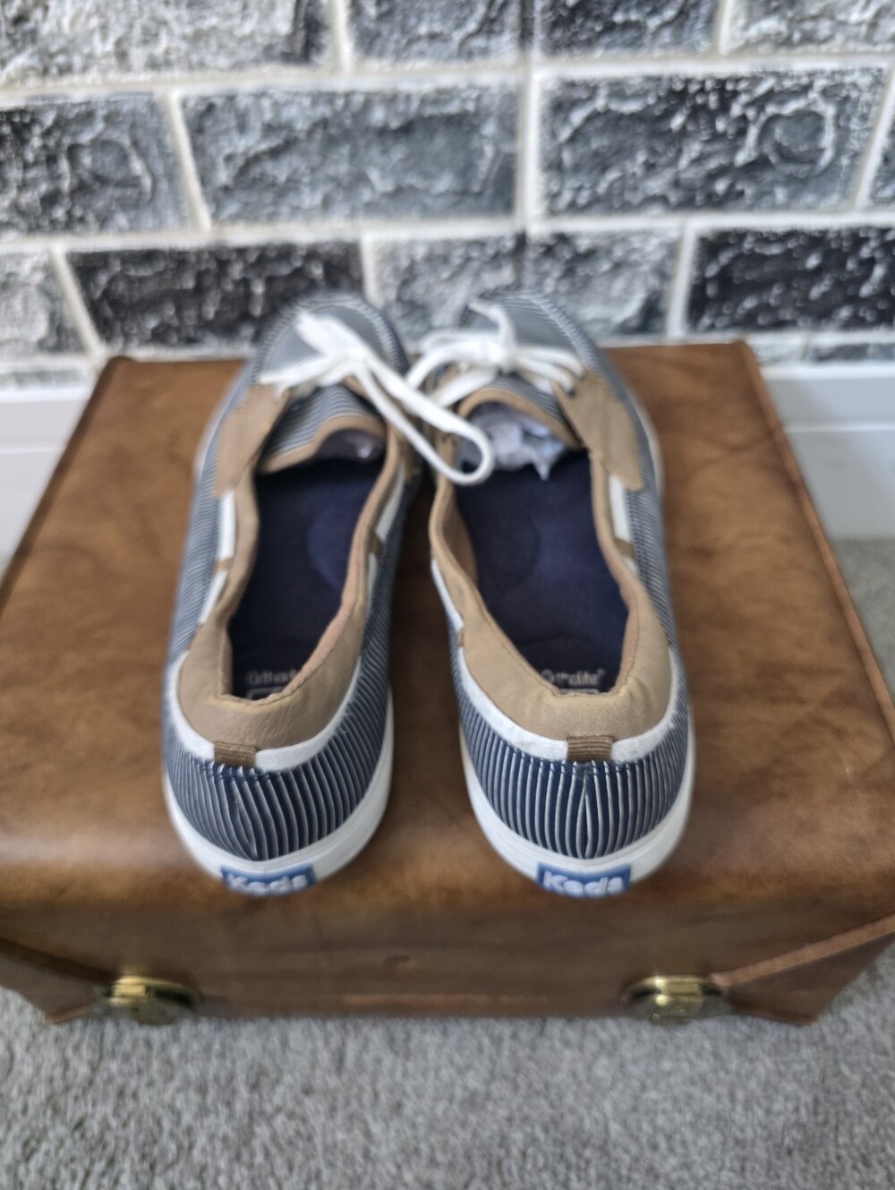 Keds Ortholite Women's Multicolors Striped Loafers Size 9.5 - Picture 4 of 8